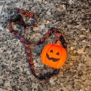 EUC Pumpkin Pocketbac Holder